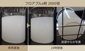 フロアブル剤 攪拌